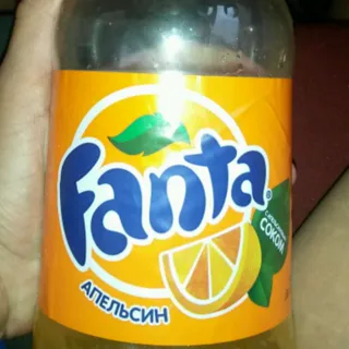 Fanta Orange drink plastic bottle 1L — photo 7