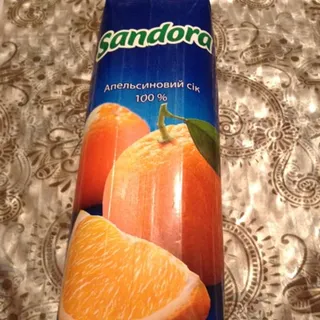 Sandora Orange Juice Tetra Pak 950ml — photo 6