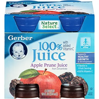 Gerber Apple Prune Juice 4 oz - 6 pcs — photo 2