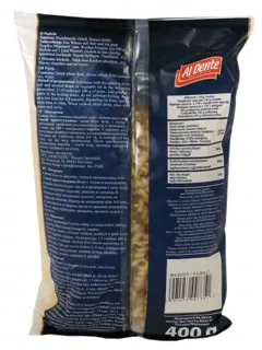 Al Dente Fusilli Pasta 400g (Poland) — photo 2