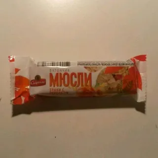 Cereal Muesli Bar with Peach 37g — photo 2
