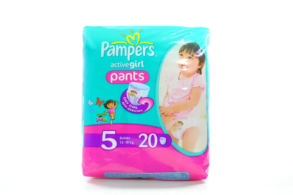 Pampers Activ Girl Junior Diapers 20pcs