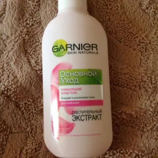 Garnier Skin Naturals Basic Care Cleansing Gel Cream with Plant Extract for Dry Skin 200ml — photo 8