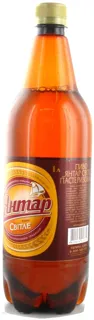 Yantar Light Beer Plastic Bottle 1L — photo 2