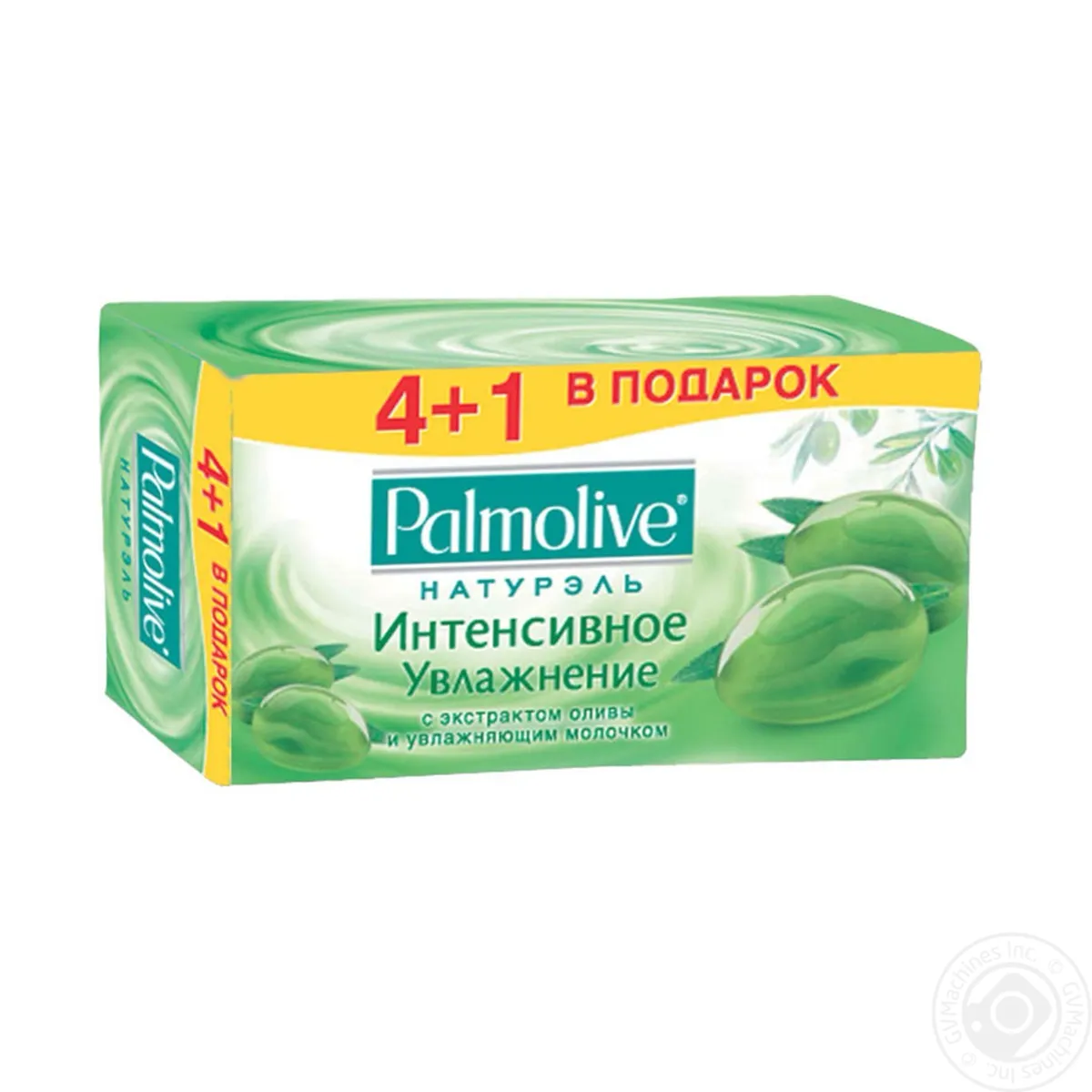Мило Palmolive Натурель оливки і зволожувальне молочко 5 шт по 70 г екопак 350 г