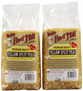 Bob's Red Mill Red and Yellow Split Peas, 29 oz, 2 pk — photo 3