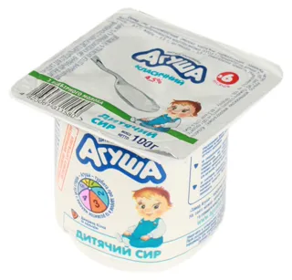 Agusha Classic Children's Curd Cheese 4.5% 100g — photo 4