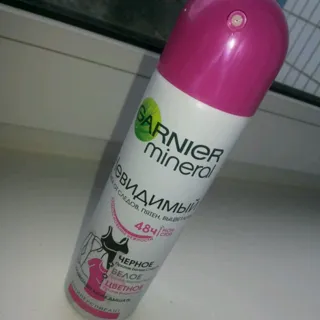Garnier Mineral Deodorant Antiperspirant Invisible Fresh Touch Women's Spray 150ml — photo 7