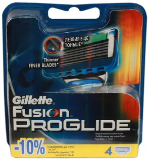 Gillette Fusion ProGlide Men's Replacement Cartridge 4pcs — photo 4