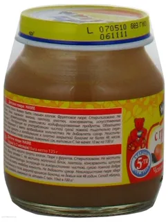 Hame Pear Puree for Children 125g — photo 2