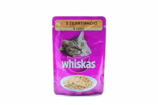 Whiskas Veal in White Sauce Cat Pouch 100g — photo 2