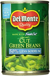 Del Monte Green Beans with 50% Less Salt, 14.5 oz — photo 3
