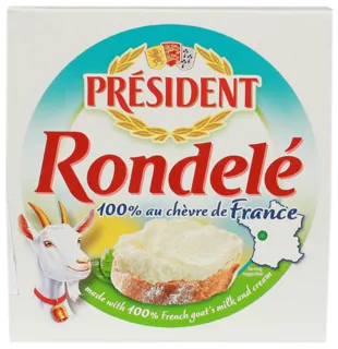 President Rondelé Goat Cheese 70% 80g — photo 3