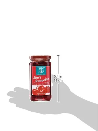 Tillen Farms Різдвяна вишня мараскіно без кісточок, 14 унцій