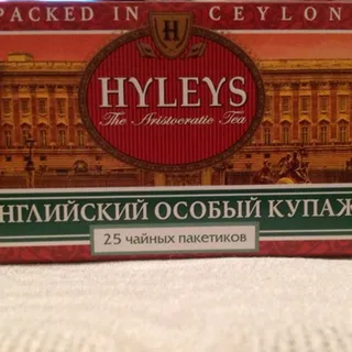 Hyleys Royal Blend Black Tea 25 Bags — photo 7