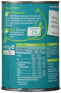 Heinz Baked Beans in Tomato Sauce, 14.1 oz Cans (Pack of 12) — photo 2