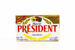 President Sour Cream Butter 82% 200g — photo 6