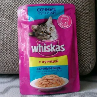 Whiskas Cat Food with Chicken 85g pouch — photo 3
