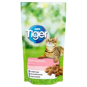 ASDA Tiger Salmon Filled Treat Pockets Cat