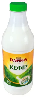 Kefir Halychyna Carpathian 2.5% plastic bottle 870g — photo 2