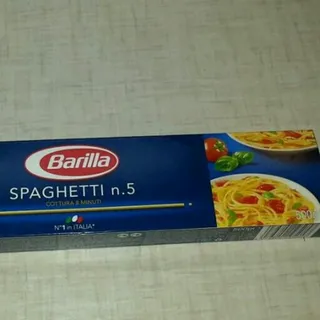 Barilla Spaghetti No. 5 pasta 500g carton box — photo 7