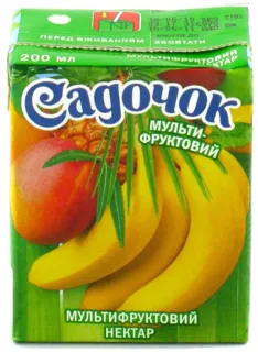 Sadochok Multifruit Nectar Unclarified Sterilized 200ml — photo 4