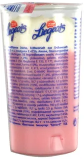 Zott Lejua Strawberry Pasteurized Milk Dessert 175g Plastic Cup — photo 3
