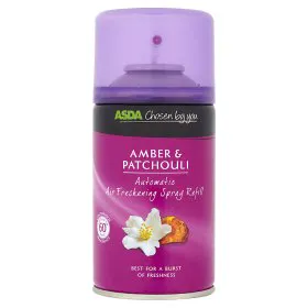 АСДА Запасний балон для автоматичного освіжувача повітря Warm Amber & Patchouli