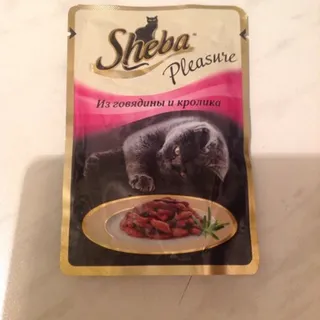 Sheba Plezher Cat Food Rabbit 85g x24 — photo 2