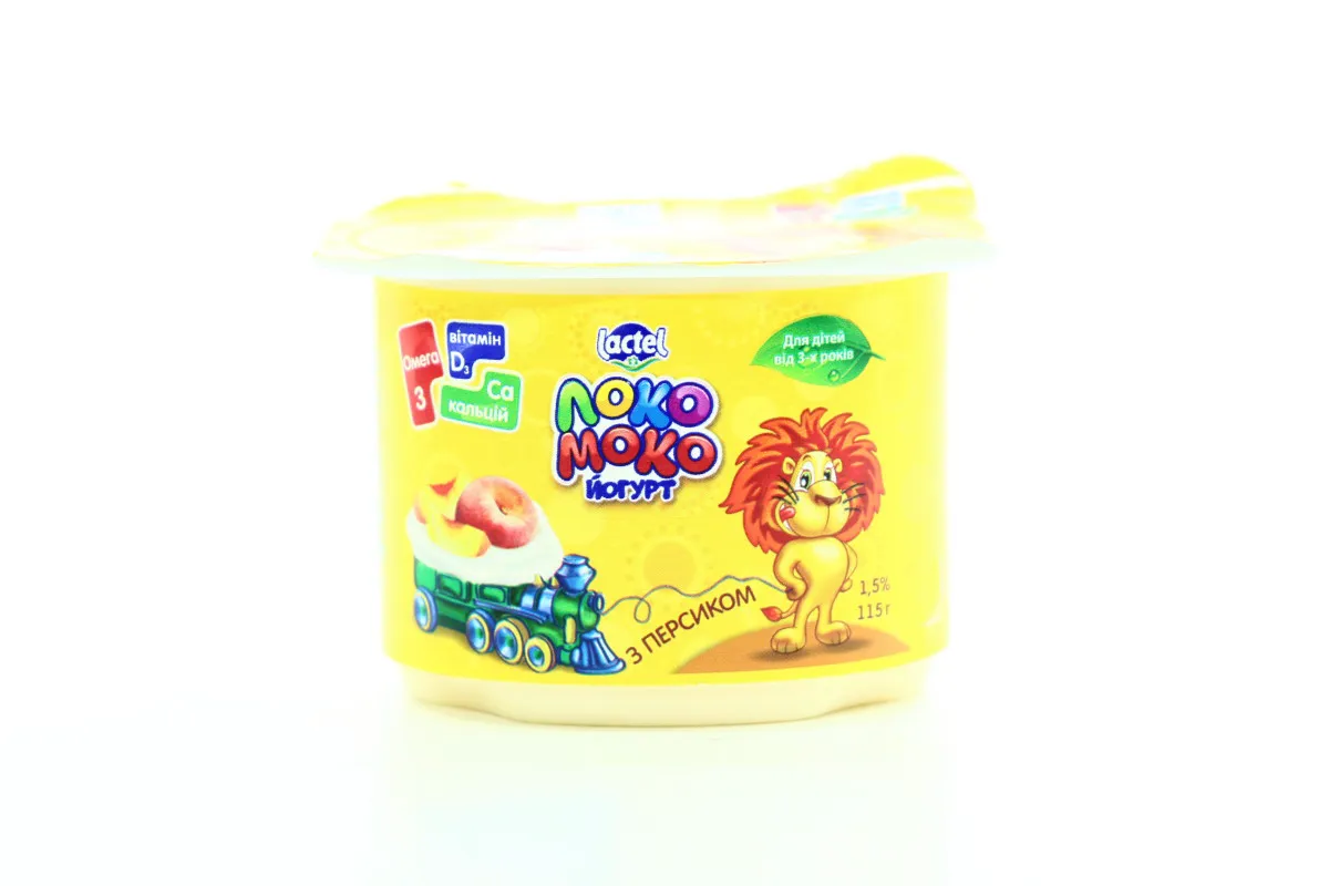 Loko-Moko Yogurt Peach 115 g