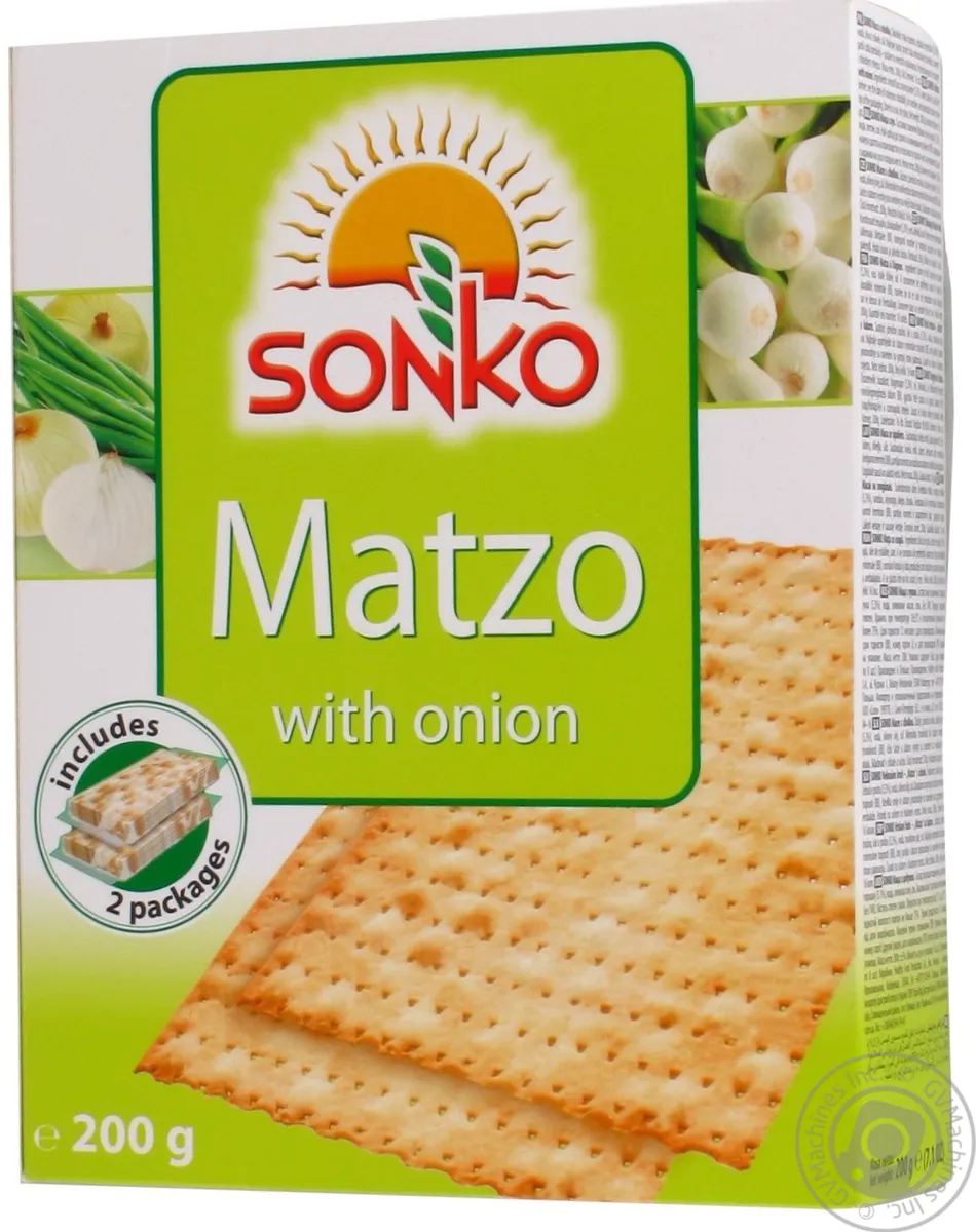 Sonko Маца з цибулею, 200 г