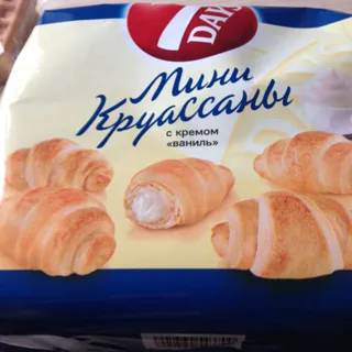 7 Days Mini Croissants with Vanilla Cream Filling 60g — photo 14