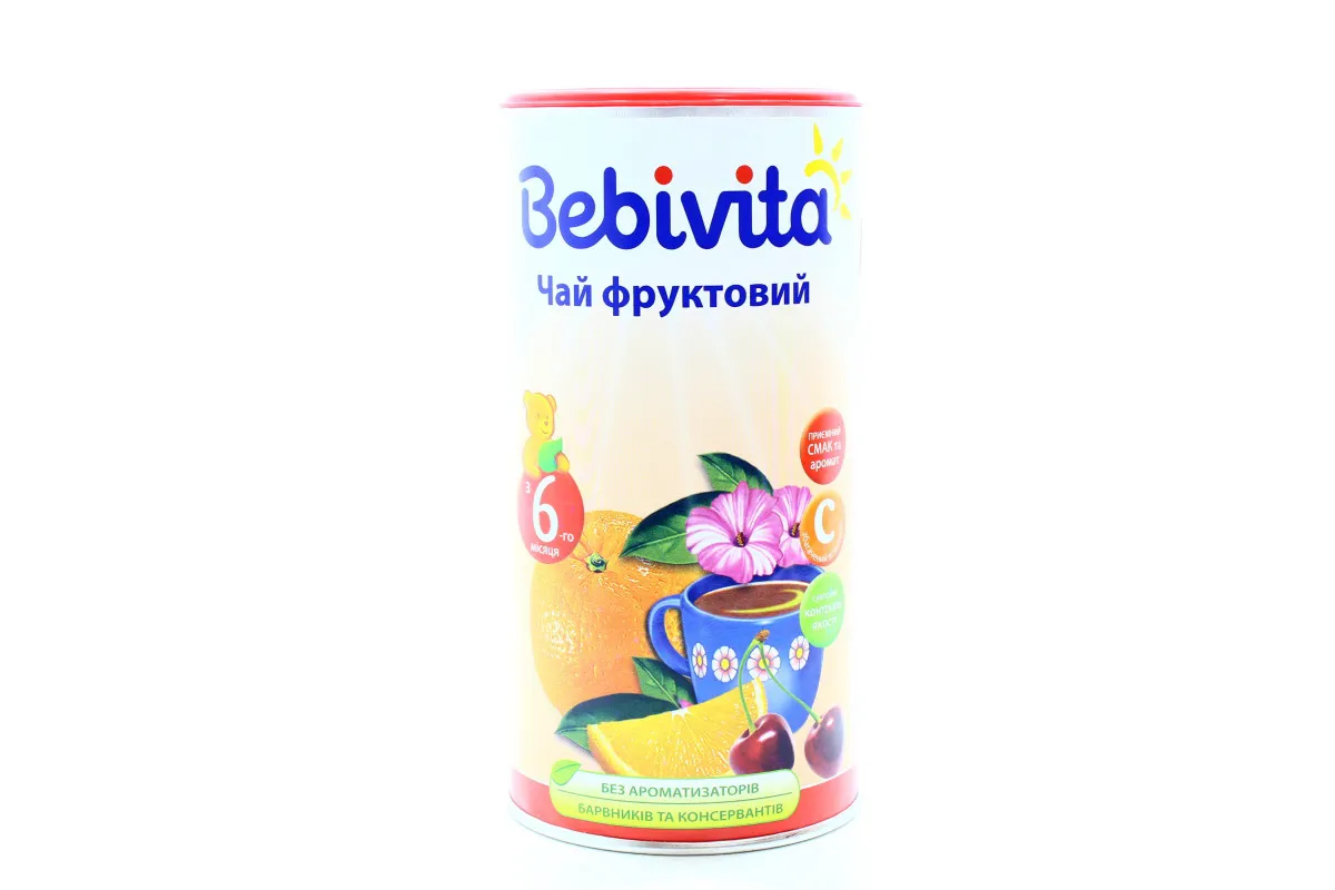 Bebivita Instant Fruit Tea Drink for Children from 6 Months 200g