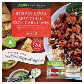 Asda Chosen By You Мікс яловичини Чилі кон карне