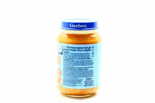 Gerber Turkey Rice Stew Vegetable and Meat Puree for Children from 1 Year Glass Jar 200g — photo 3