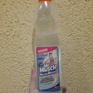 Glass Surface Cleaner Ammonia Alcohol Spray 500ml Plastic — photo 4