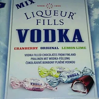 Boxed candy with three vodka flavors 150g — photo 2