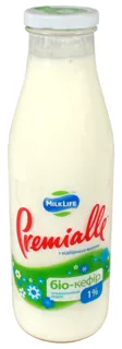 MilkLife Premialle Bio Kefir glass bottle 1% 750g — photo 2