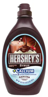 Hersheys Chocolate Syrup with Calcium, 24 oz bottle (pack of 6) — photo 4