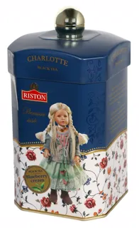 Riston Charlotte Black Tea with Blueberry and Cream Flavor 125g tin — photo 2