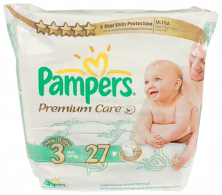 Pampers Premium Care 3 Midi Diapers (4-9kg) 27 pcs — photo 7
