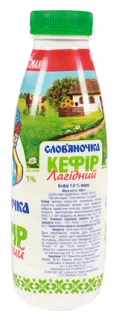 Slavianochka Mild Kefir 1% Plastic Bottle 450g — photo 3