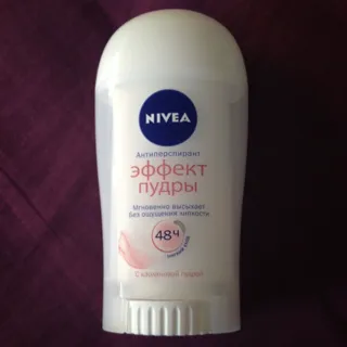 Дезодорант твердий-антиперспірант Nivea Ефект Пудри 40 мл — фото 8