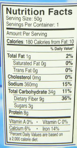 Dr. Mcdougalls Right Foods Веганський суп з білої квасолі та макаронів, низький вміст натрію, 1,8 унції, упаковка 6 шт.