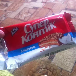 Konti Super Kontik Coconut Cookies 100g pack — photo 2