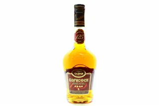 Tavryia Borysthenes Brandy 4 Stars Glass Bottle 0.5L — photo 6