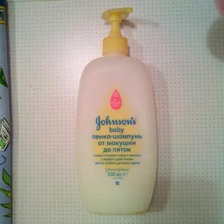 JOHNSON'S Baby Foaming Shampoo From Head to Toe for Kids 500ml — photo 7