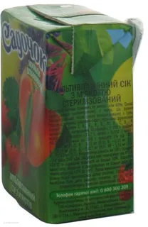 Sadochok Multivitamin Juice with Pulp Sterilized Tetra Pak 200ml — photo 5