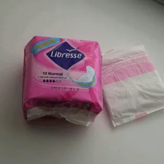 Libresse Invisible Clip Normal Sanitary Pads 10 pcs — photo 4