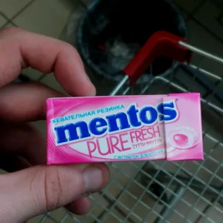 Mentos Pure Fresh Tutti Frutti Chewing Gum 15g — photo 4